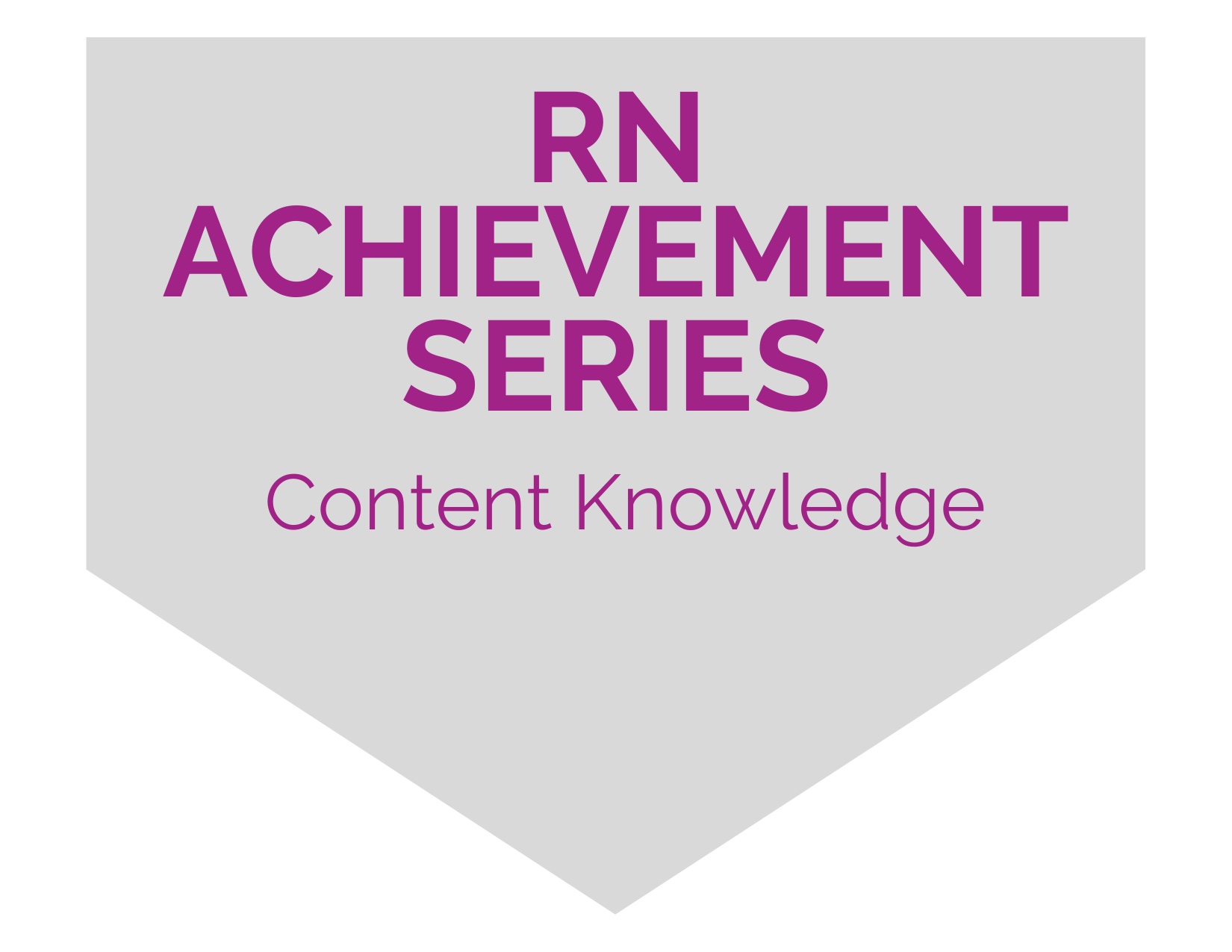 RN Achievement Series Image - Gray
